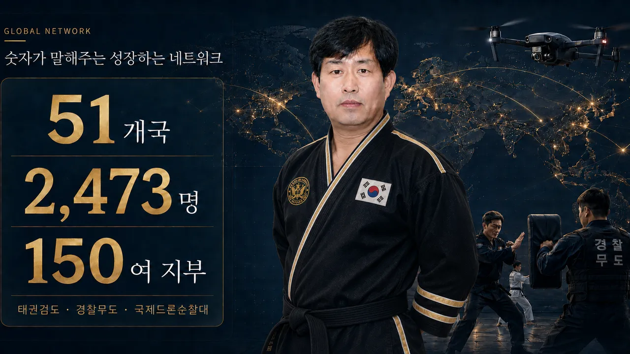 51개국·2,473명이 연결됐다…전성권 총재가 구축하는 ‘글로벌 무도·안전 네트워크’