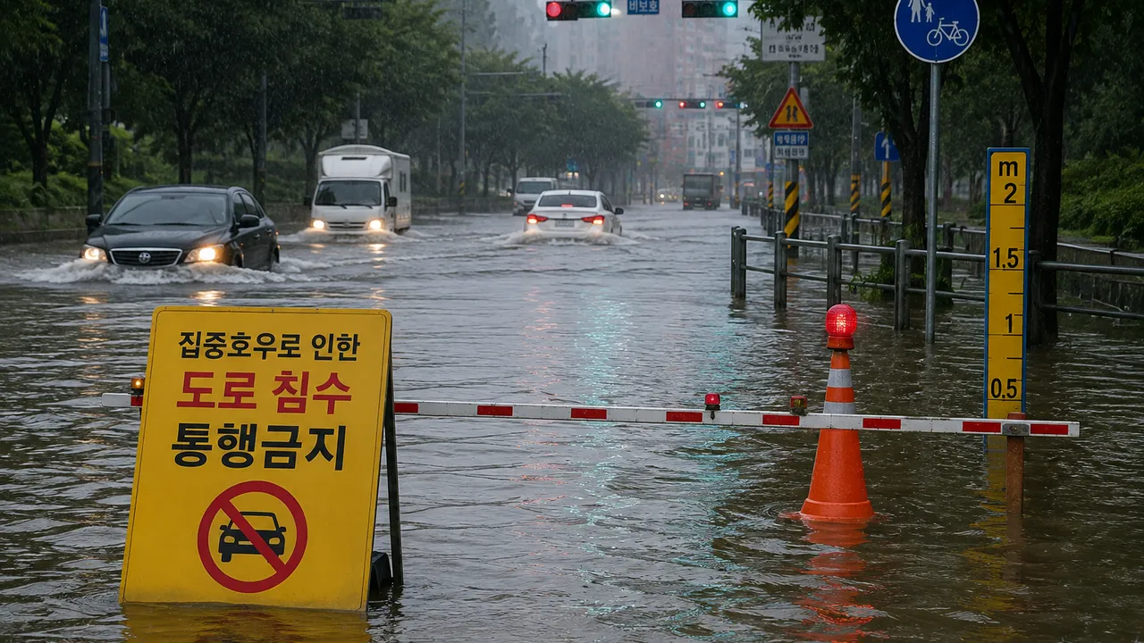충청·호남 등 전국 곳곳 집중호우…침수·안전조치 432건, 14명 일시 대피