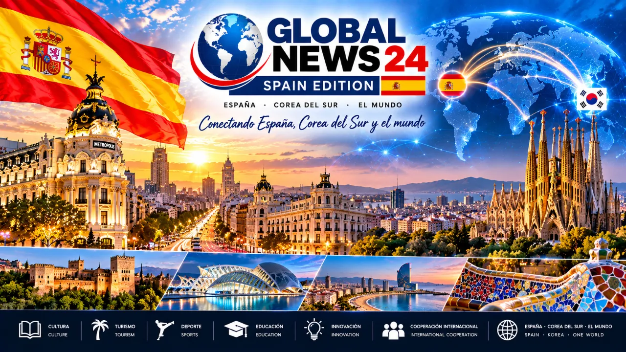 GLOBAL NEWS24 SPAIN EDITION inicia una nueva etapa para conectar España, Corea del Sur y el mundo