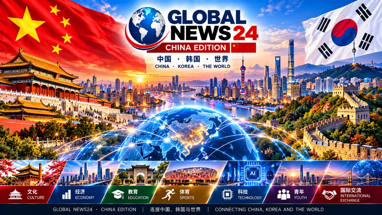 GLOBAL NEWS24 CHINA EDITION开启新篇章，连接中国、韩国与世界