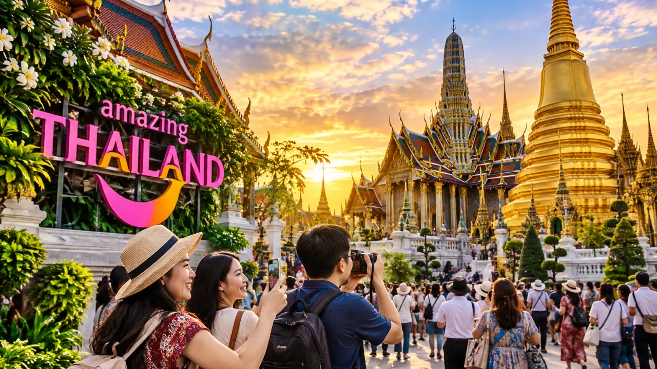 ไทยรับฤดูกาลท่องเที่ยวปลายปี คาดนักท่องเที่ยวจีน 250,000 คนเดินทางช่วงโกลเด้นวีค