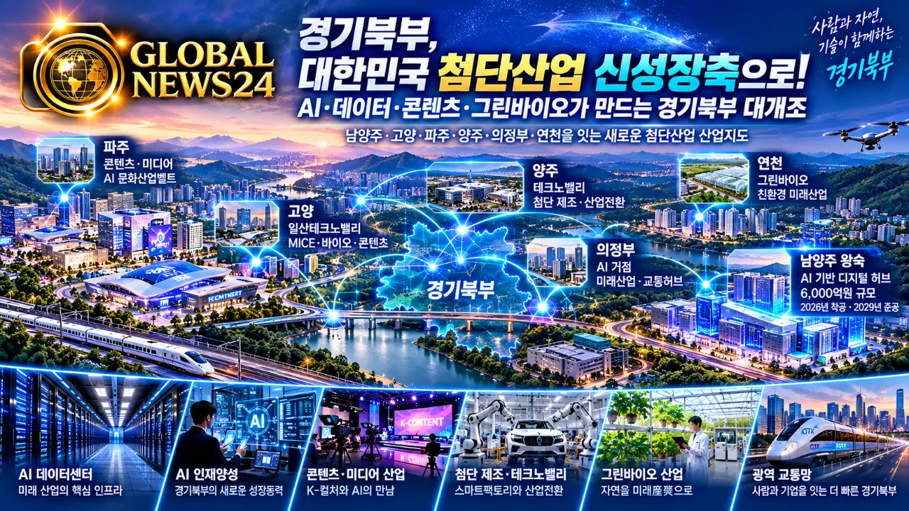 경기북부, ‘대한민국 첨단산업 신성장축’으로…AI·데이터·테크노밸리 산업지도 바꾼다