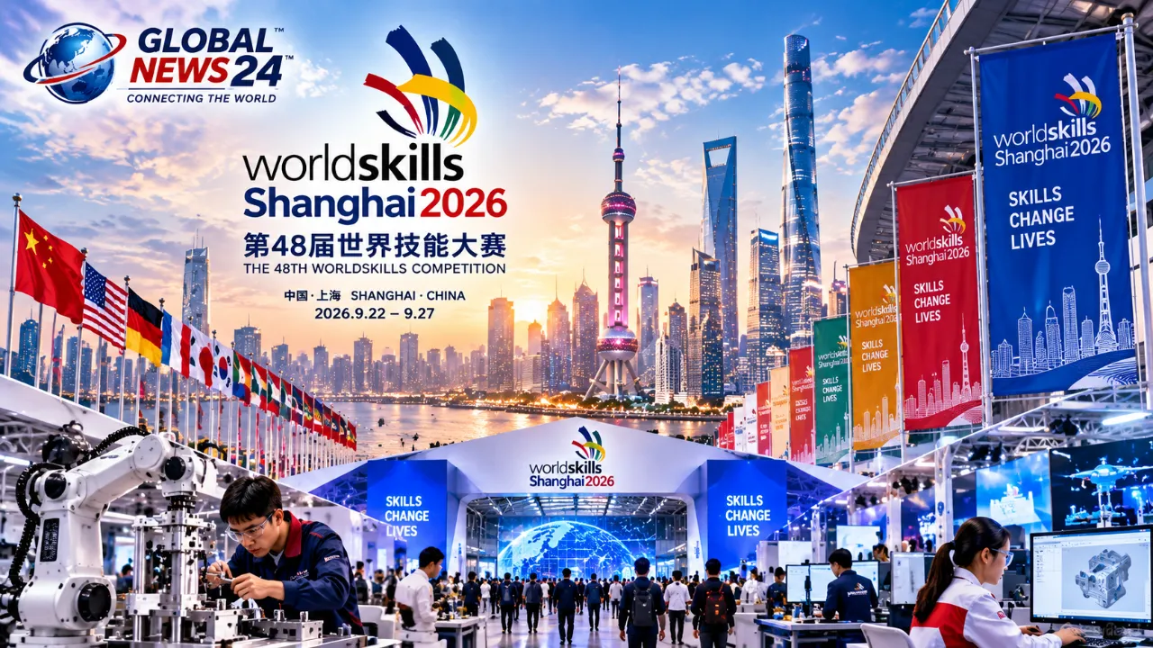 第48届世界技能大赛在上海开幕，全球青年技能人才汇聚中国