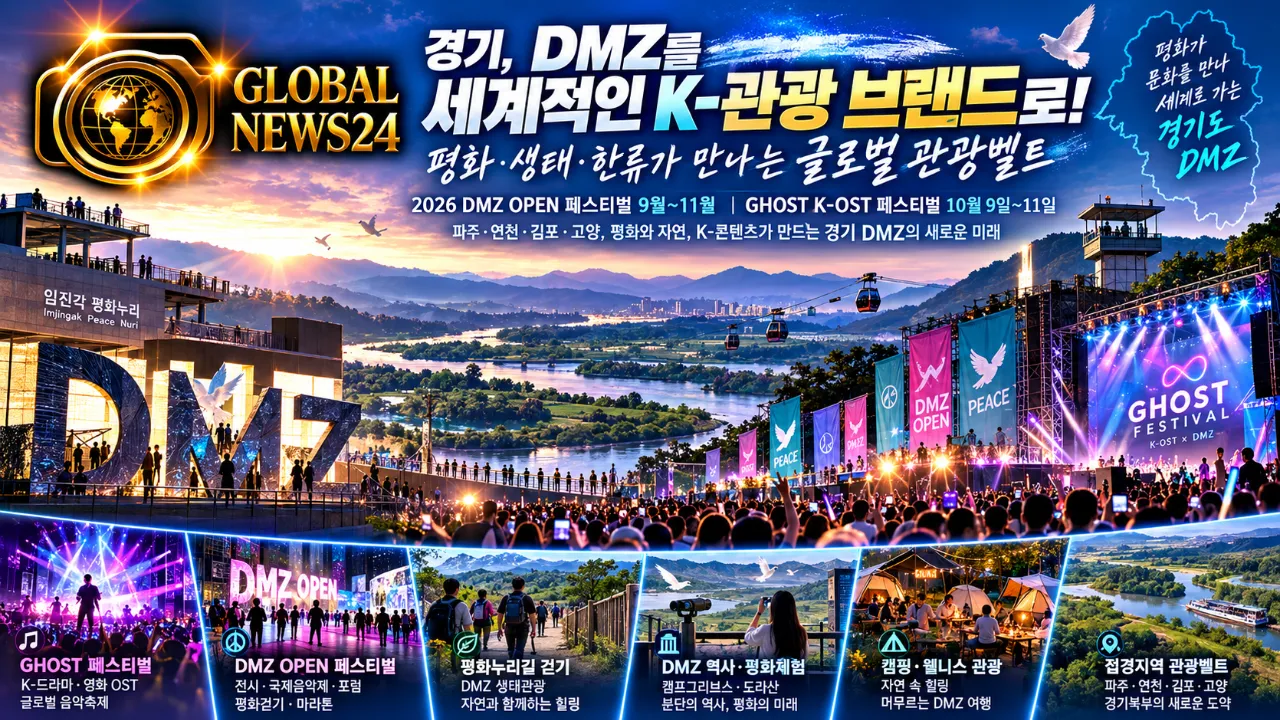 경기, ‘DMZ를 세계적인 K-관광 브랜드로’…평화·생태·한류 잇는 글로벌 관광벨트 뜬다
