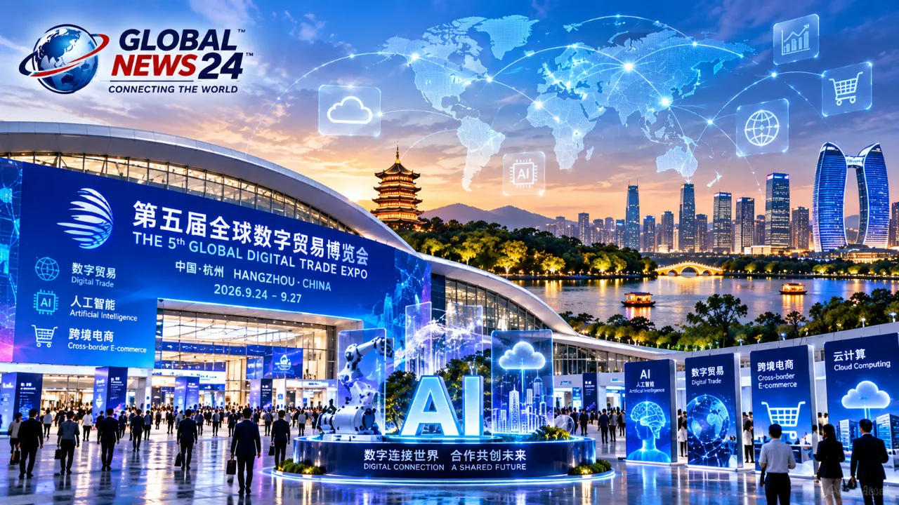 第五届全球数字贸易博览会在杭州开幕，人工智能成为核心主题