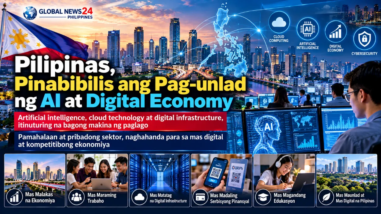 Pilipinas, Pinabibilis ang Pag-unlad ng AI at Digital Economy