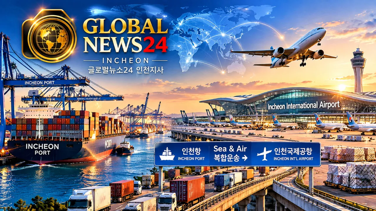 인천항에서 인천공항까지…인천, ‘Sea&Air’ 글로벌 복합물류 허브로 뛴다