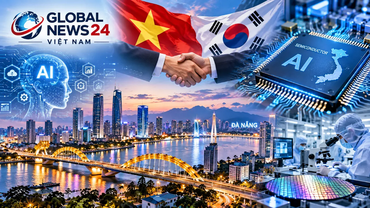 Việt Nam tăng tốc phát triển ngành bán dẫn và AI, mở rộng hợp tác công nghệ với Hàn Quốc