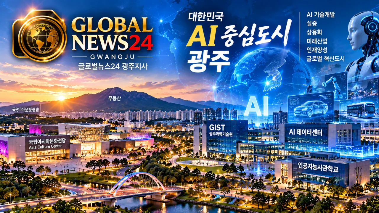 광주, 대한민국 ‘AI 중심도시’로 도약…6천억 규모 AX 실증밸리 본격화