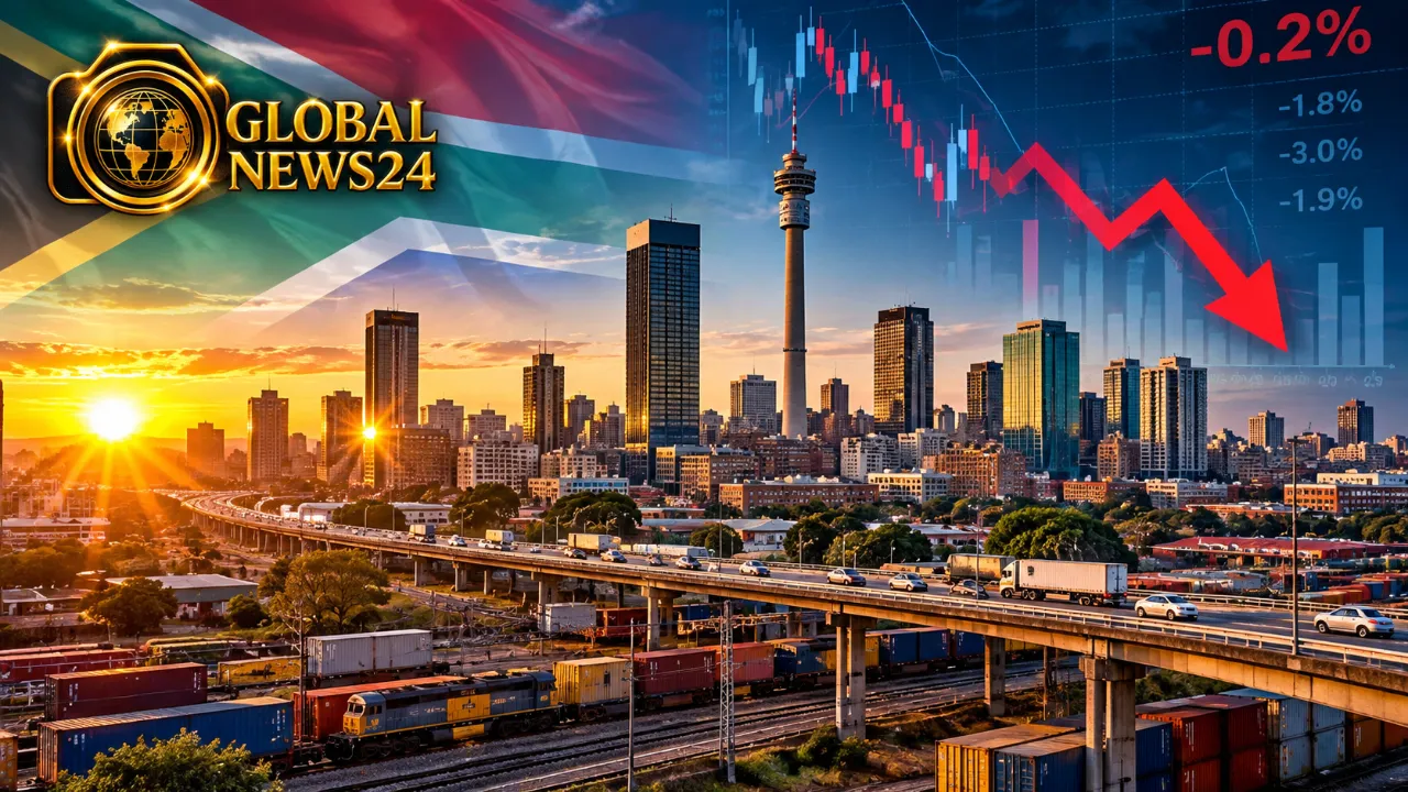 South Africa’s Economy Faces Renewed Pressure After GDP Contracts in Second Quarter
