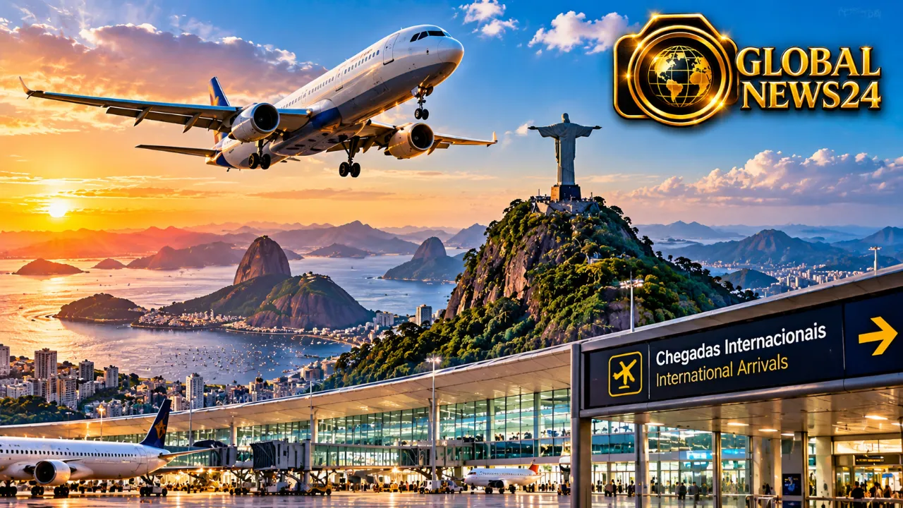 Brasil supera 4 milhões de chegadas internacionais por via aérea em 2026