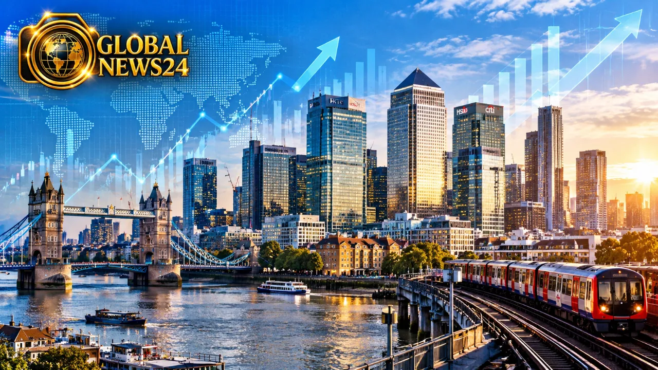 UK Economy Grows 0.4% in July as Services and Technology Support Expansion
