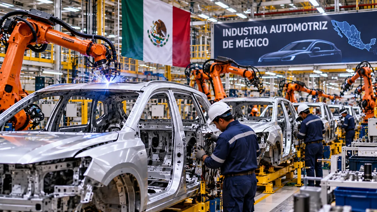 La industria automotriz mexicana mantiene su peso estratégico en las cadenas de producción de Norteamérica