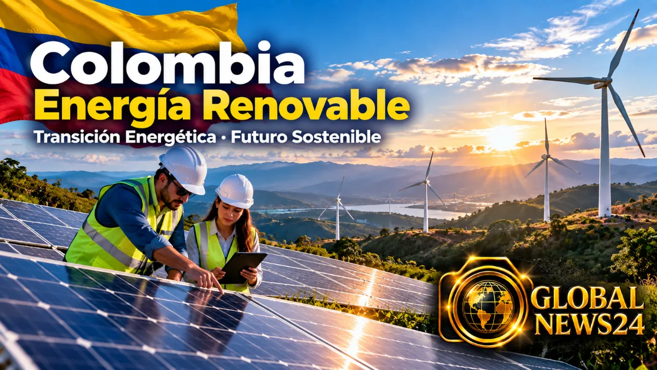 Colombia supera los 4.626 MW de capacidad solar y eólica y acelera su transición energética