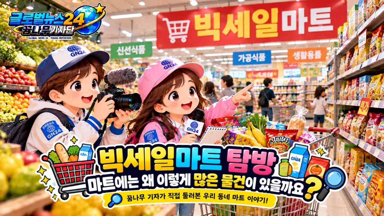 마트에는 왜 이렇게 많은 물건이 있을까요?