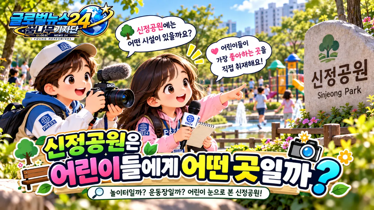놀이터일까, 운동장일까? 어린이 눈으로 본 신정공원