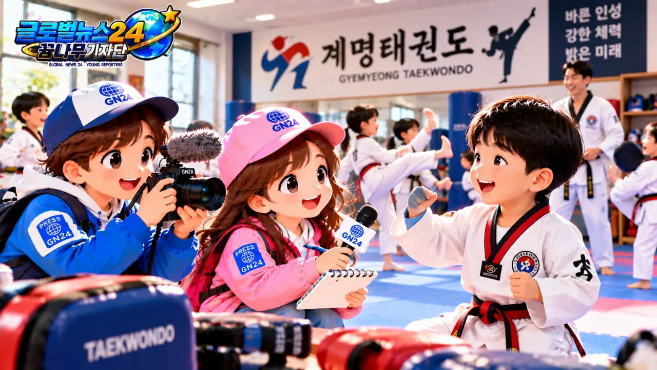 태권도장에 오면 아이들은 무엇을 가장 좋아할까요?