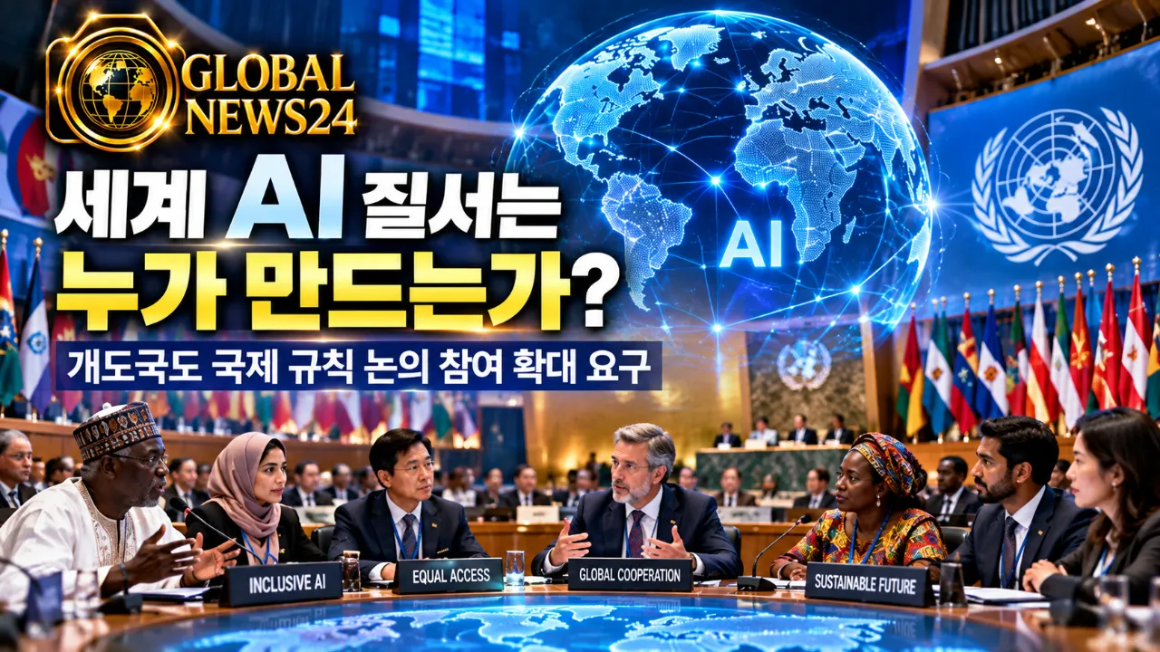 세계 AI 질서는 누가 만드는가…개도국도 국제 규칙 논의 참여 확대 요구