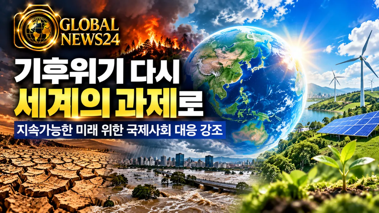 기후위기 다시 세계의 과제로…지속가능한 미래 위한 국제사회 대응 강조