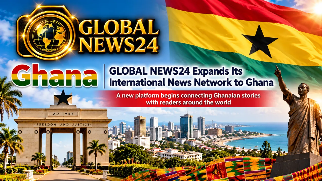 GLOBAL NEWS24 Expands Its International News Network to Ghana
