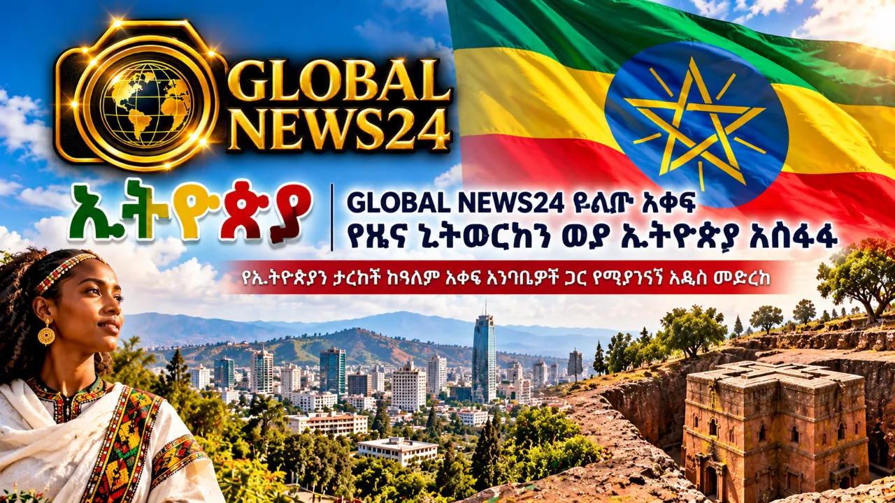 GLOBAL NEWS24 ዓለም አቀፍ የዜና ኔትወርኩን ወደ ኢትዮጵያ አስፋፋ
