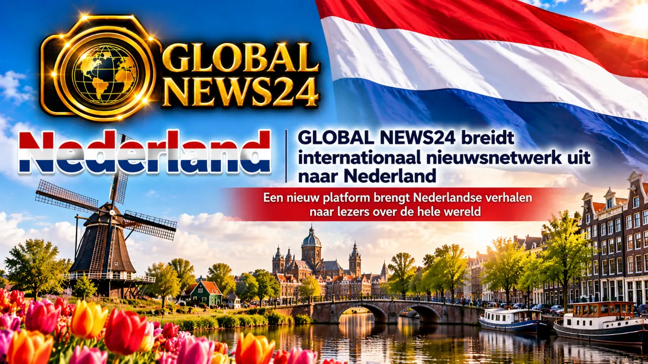 GLOBAL NEWS24 breidt internationaal nieuwsnetwerk uit naar Nederland