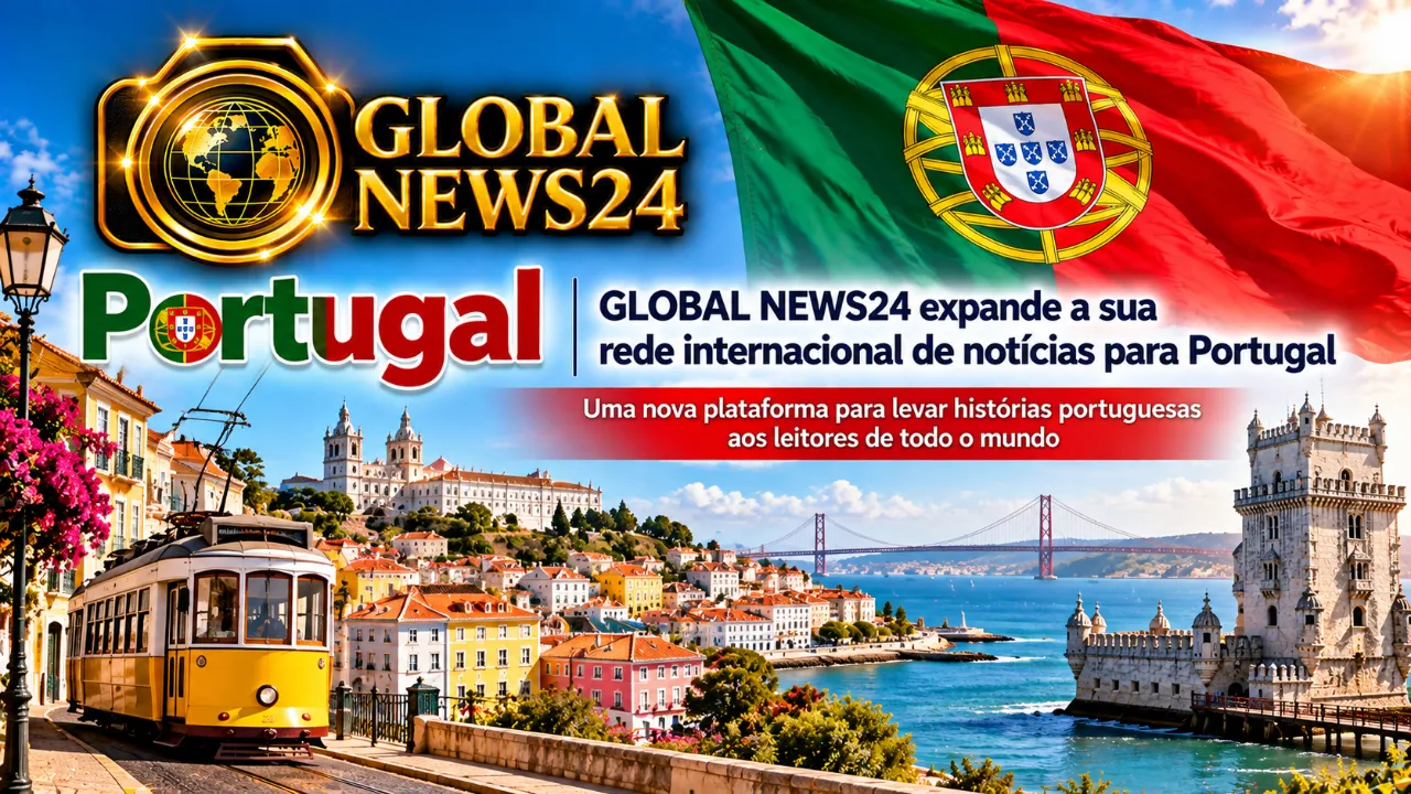 GLOBAL NEWS24 expande a sua rede internacional de notícias para Portugal