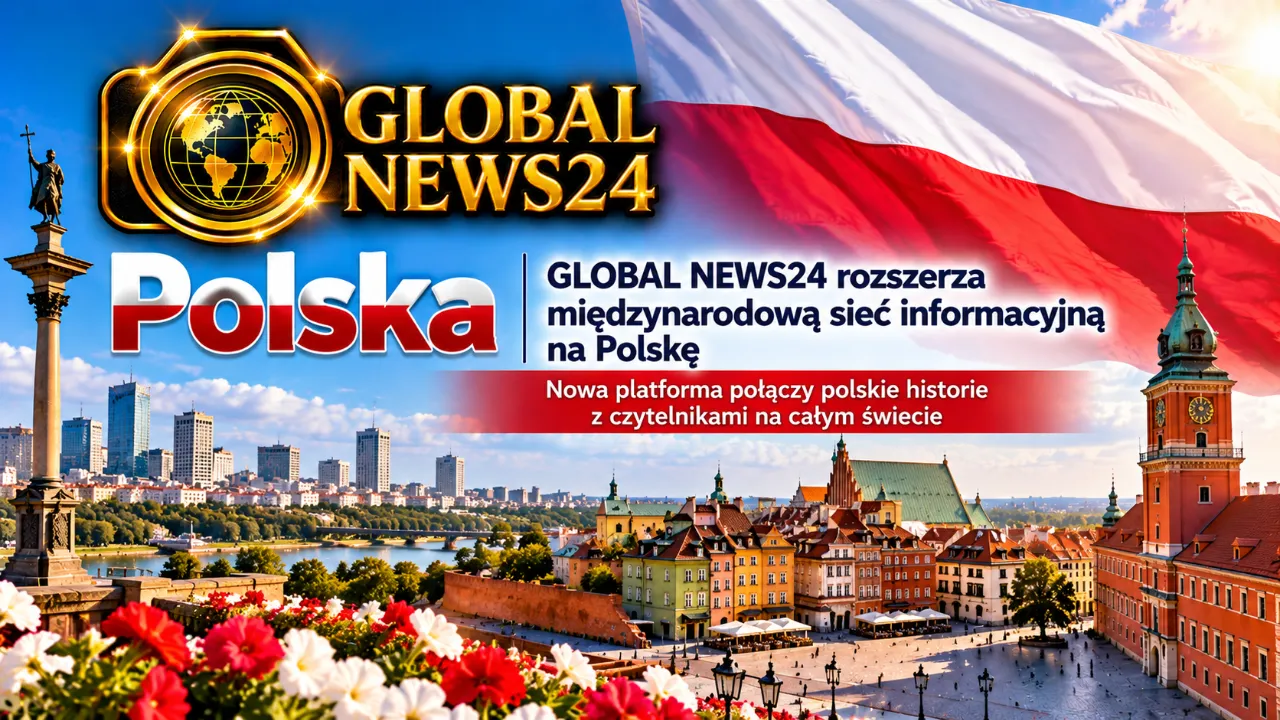 GLOBAL NEWS24 rozszerza międzynarodową sieć informacyjną na Polskę