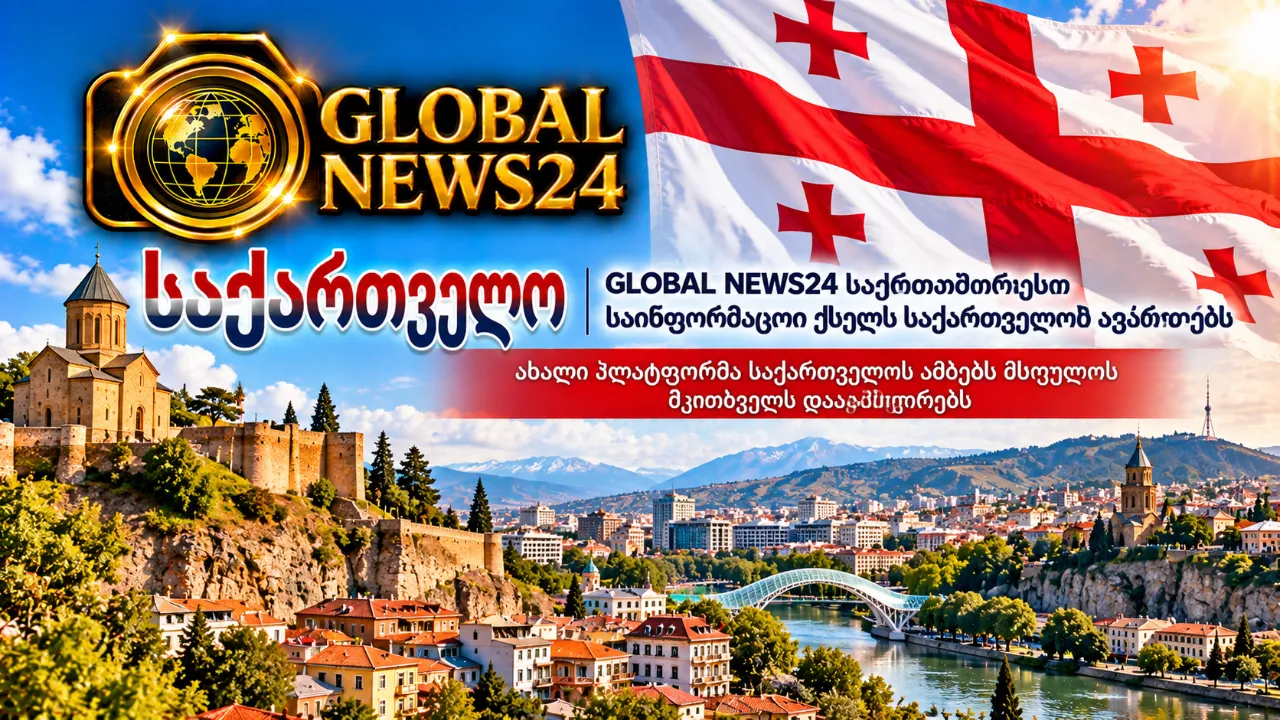 GLOBAL NEWS24 საერთაშორისო საინფორმაციო ქსელს საქართველოში აფართოებს