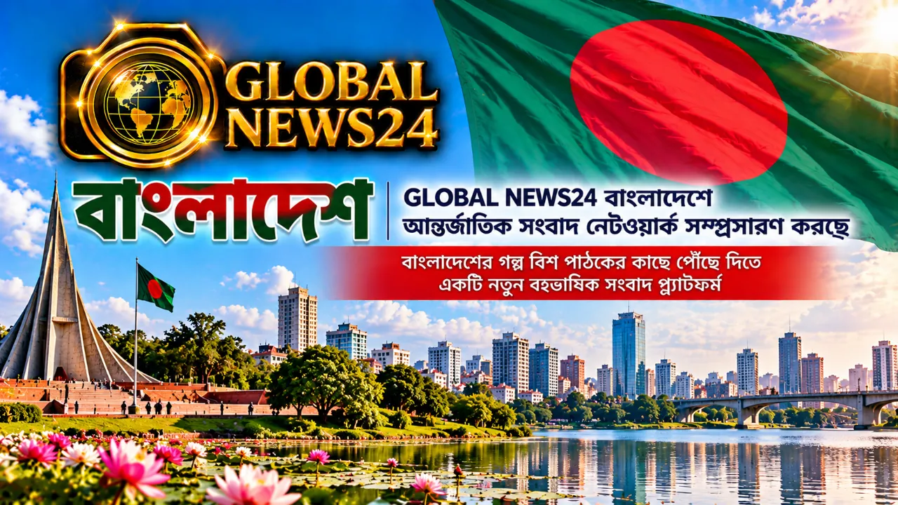 GLOBAL NEWS24 বাংলাদেশে আন্তর্জাতিক সংবাদ নেটওয়ার্ক সম্প্রসারণ করছে