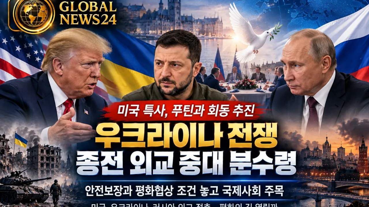 미국 특사, 푸틴과 회동 추진…우크라이나 전쟁 종전 외교 중대 분수령